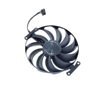 iHaospace Grafikkort kylare GPU kylare fläkt kompatibel med ASUS ITX Phoenix GTX 1650 1630 PHOENIX RTX 3050 3060 grafikkort ersättning kylfläkt