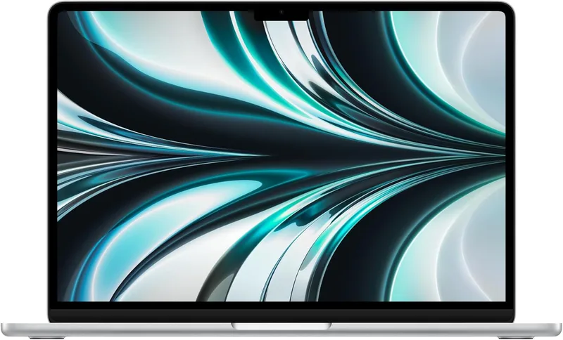 2022 Macbook Air med Apple M2 Chip (13-tum, 8GB RAM, 512GB SSD Kapacitet) (QWERTY English) Silver (Renoverad)
