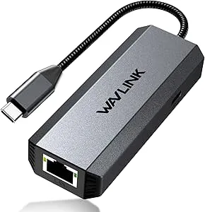 WAVLINK USB-C till Ethernet-adapter