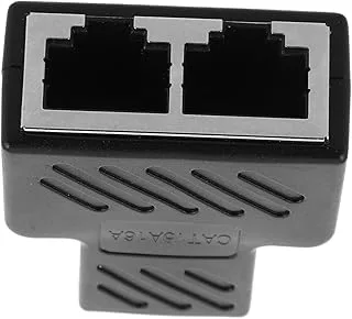 Ethernet Splitter Adapter Dubbel Port Nätverkskabel Splitter