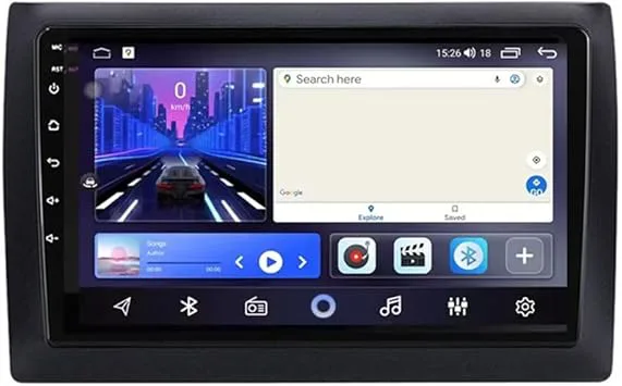 För Fiat Stilo 2002-2010,Android 11 9 tums bilstereo