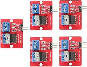 MOSFET 5st MOSFET -drivrutiner med PWM -utgång för LED -bandet, CC Engine, Mini -Pum