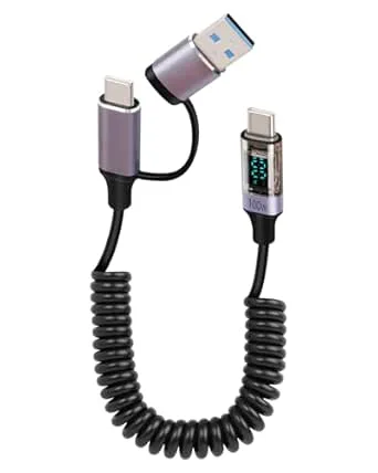 YANBORONSN 100W USB-A to USB-C Cable
