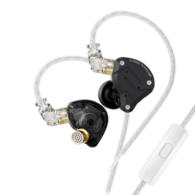 KZ Acoustics ZS10 Pro trådbundna hörlurar, 1DD+4BA hybrid