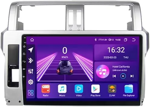 Android 11 Car Stereo 9 tum för Toyota Land Cruiser Prado 150 2013-2017