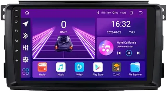 Android 11 Car Stereo 9 tum för Benz Smart Fortwo 2 2010-2015