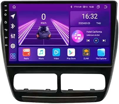 Android 11 Car Stereo 9 tum för Fiat Doblo 2010-2015