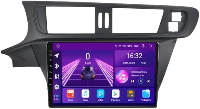 Android 11 Car Stereo 9 tum för Citroen C3-XR 2010-2018