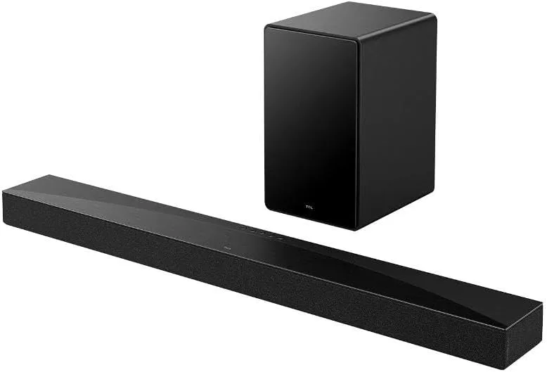 TCL Soundbar Q65H 5.1 med Dolby Atmos och Ray-Danz-teknik AI-ljudanpassning