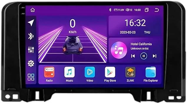 Android 11 Car Stereo 9 tum för Citroen C3 2022 2023