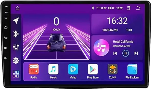 Android 11 Car Stereo 9 tum för Fiat 500L 2012-2017