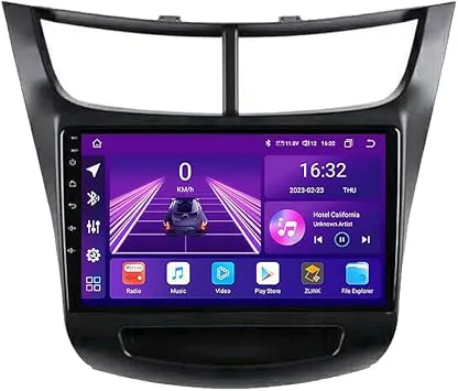 Android 11 Car Stereo 9 tum för Chevrolet Sail 2015-2018