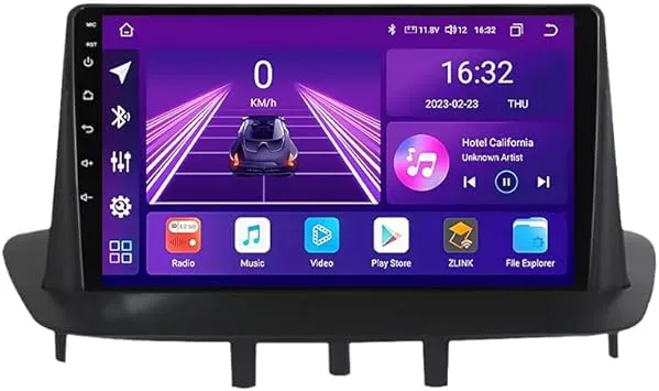Android 11 Car Stereo 9 tum för Renault Megane 3 2008-2014