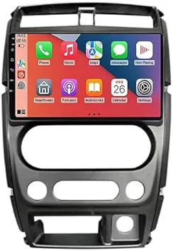 För Suzuki Jimny 3 2005-2019 9'' Touchscreen Multimedia Bilradio Med Bluetooth Och Navigering Och Säkerhetskopieringskamera Rattkontroll,K4 8 Core 4G+Wifi 2G+32G