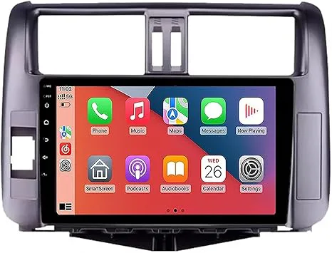 För Prado 150 2009-2013 9'' Touchscreen Multimedia Bilradio