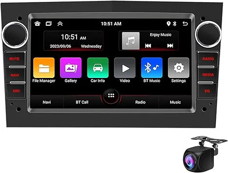 7 Tum Android 14 Bilstereo För O-pel 2003-2013