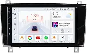 Android bilstereo 9-tums pekskärm för Benz Class SLK 2004-2009 SLK AMG 2009-2010