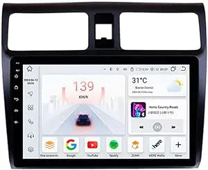 Android bilstereo 9-tums pekskärm för Suzuki Swift 2003-2010