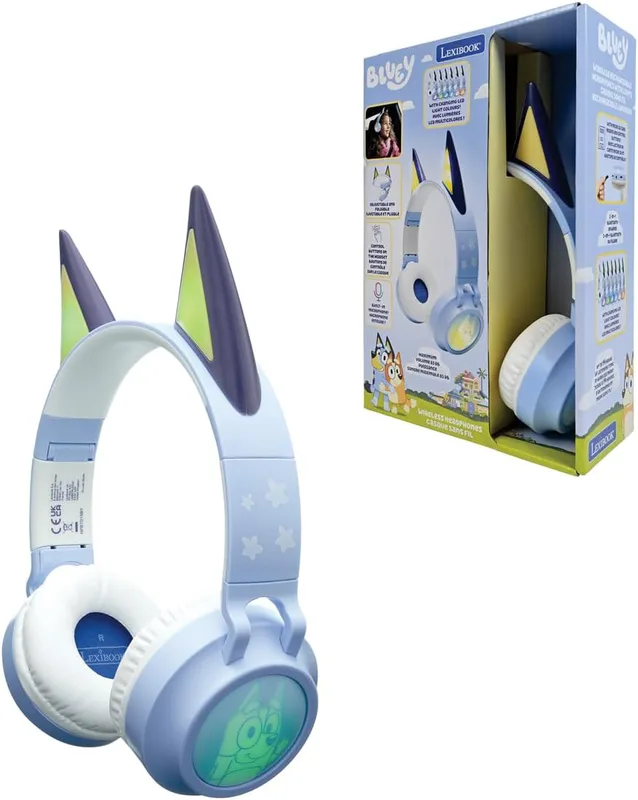 Lexibook Bluetooth- och trådanslutet headset