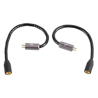MMCX Till 2 Stift 0,78 Mm Adapterkabel Som Kopplar Ur Kopplingsadapterkabel för AS10 AS06 AS10 ZST ZS3AS10