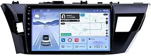 Android 11 9 Tums Pekskärmsradio För Toyota Corolla 2014-2016