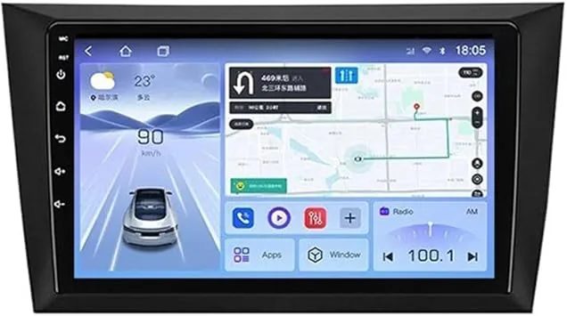 Android 11 9 Tums Pekskärmsradio För Volkswagen Golf 6 2008-2016