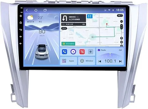 Android 11 9 Tums Pekskärmsradio För Toyota Camry 2014-2017