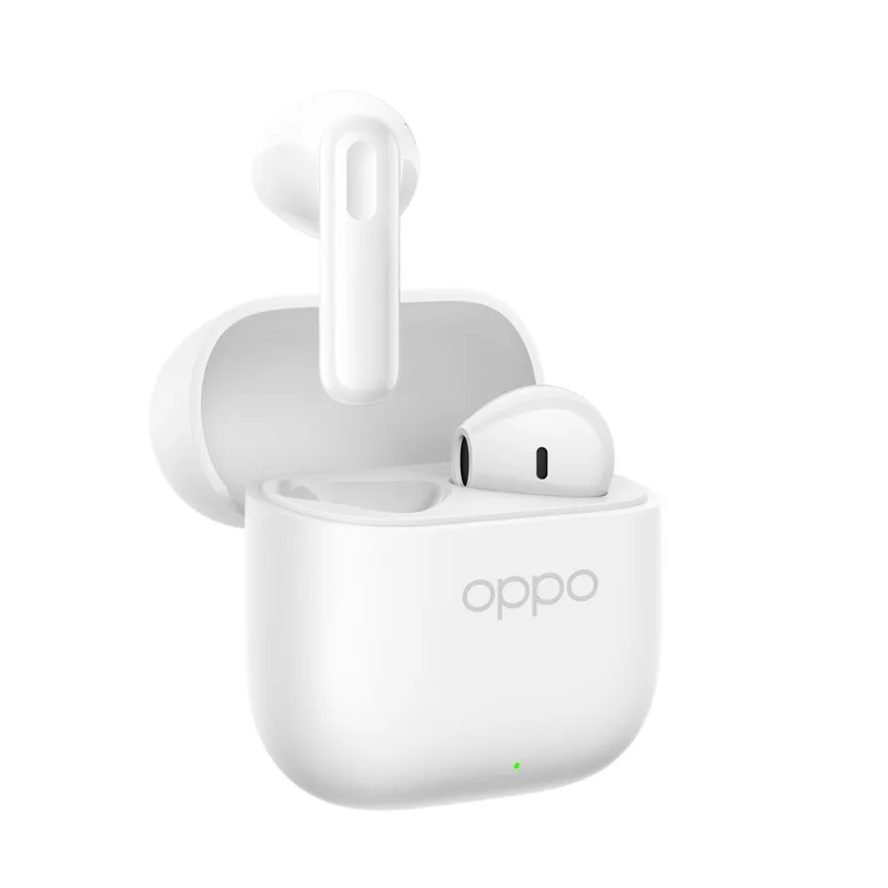 OPPO Enco Buds3 trådlösa hörlurar, IP55, 42 timmars autonomi, vit