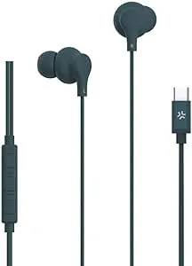 Celly Hörlurar i örat med USB-C-kabel