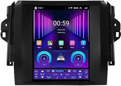 Android Car Stereo för Toyota Fortuner Hilux Revo 2016-2022