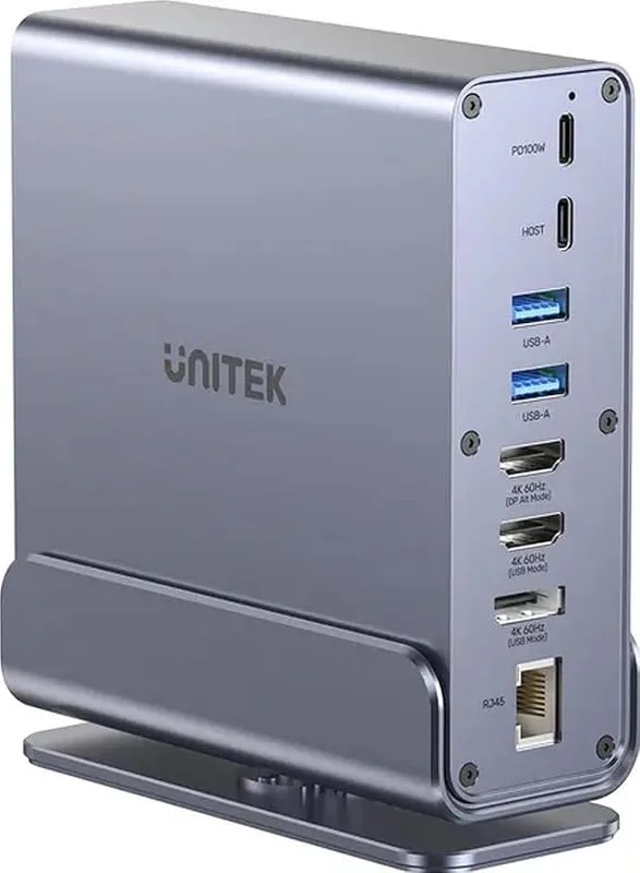 UNITEK 15-i-1 USB-C DisplayLink Dockningsstation