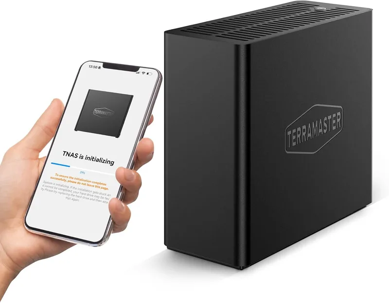 TERRAMASTER F4 SSD NAS-lagring
