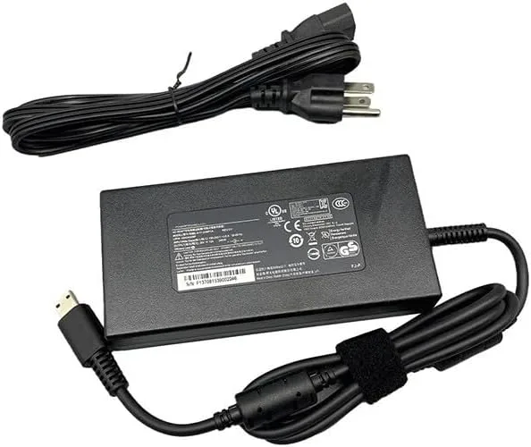 330 W AC-adapter, kompatibel med MSI Stealth 16, 17, 18, A16, A18, GS77, GT77, Vector A16, 16, 17, GP77, GP78, GP68, GP6