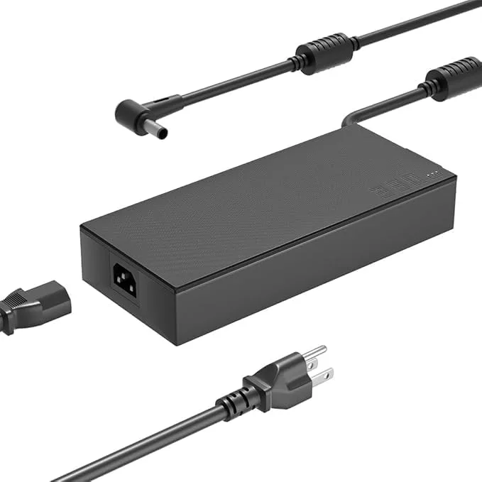 SLRIOYS 280 W laddare, kompatibel med ASUS ROG Strix Scar 17, 15, G18, G17, G16, G15, G733, G732, G614, G814, G713, G513, G533, G703, Flow X16, TUF, A16, Zephyrus Duo 16. 15 s 17 S15 M16 G16 G15 G14