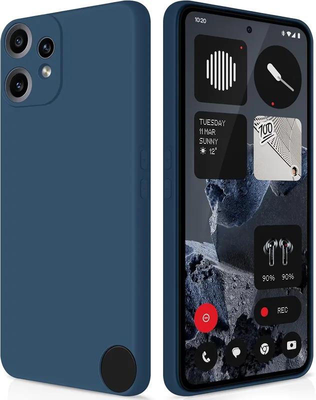 GiiYoon Silikon Skal Kompatibel med Nothing CMF Phone 2 Pro