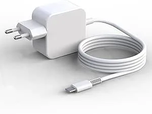 Shefor 27W USB-C nätadapter kompatibel med Raspberry Pi 5 16GB 8GB 4GB, 5.1V 5A typ C strömförsörjning 1,8 m kabel