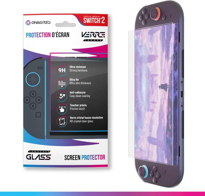 Oniverse Härdat Glas för Switch 2