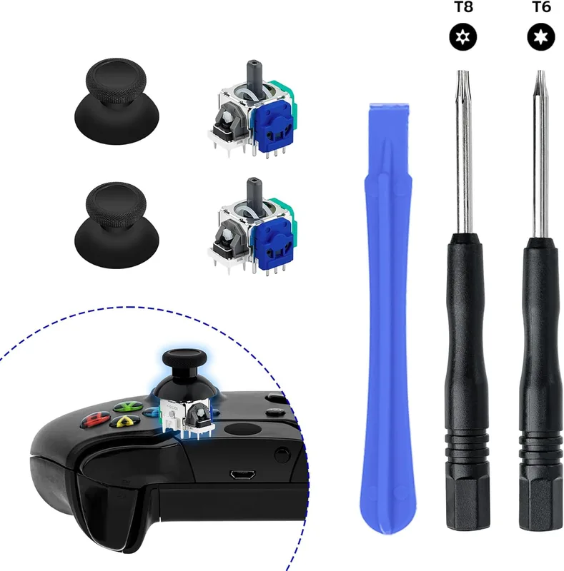 Hall Effekt Stick Joystick Analog Reservdel