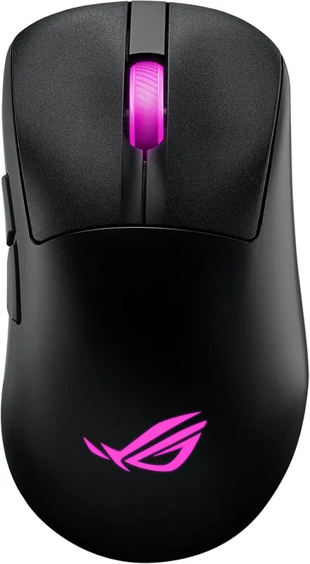 Asus ROG KERIS II ORIGIN trådlös mus, svart, 42000 DPI, 2,4 GHZ, ERGO, 65G