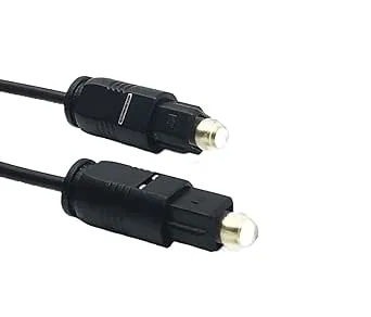 Digital Toslink optisk ljudkabel kompatibel med PHILIPS HMP4000/79 mediaspelare hemma