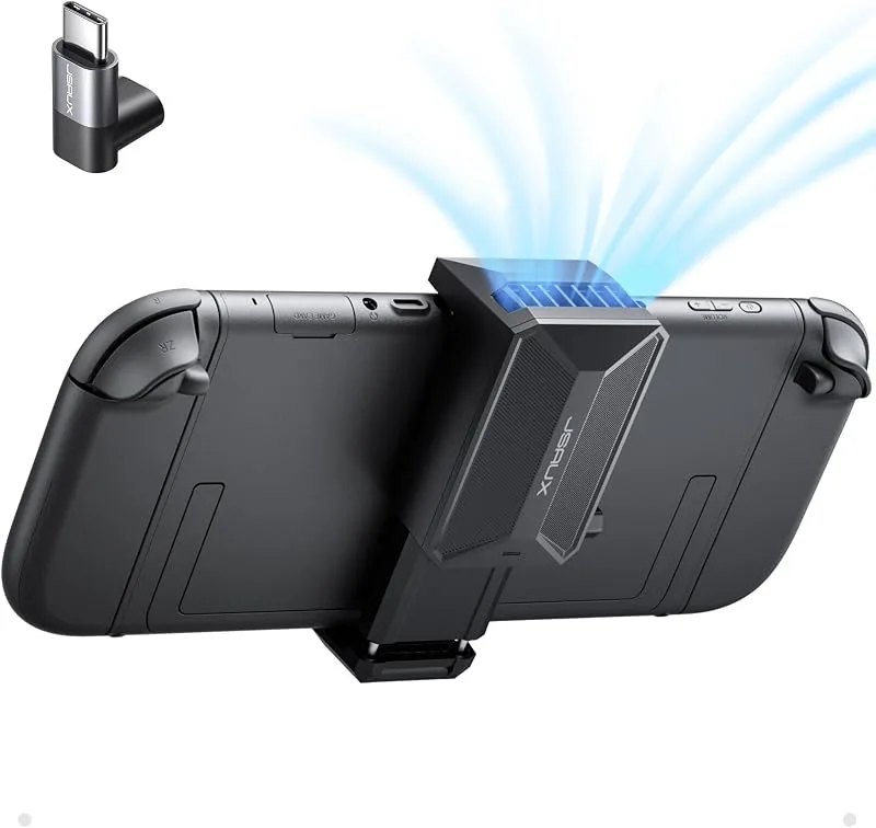 JSAUX kylfläkt kompatibel med Switch 2 (2025)