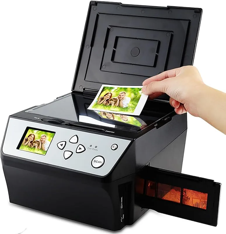 22MP Digital Film & Slide Scanner, högupplöst fotoscanner