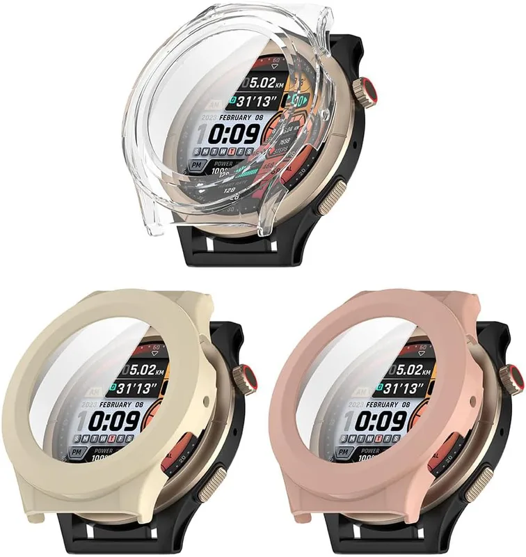 Fodral till Amazfit Cheetah Pro/Cheetah Round 3-pack
