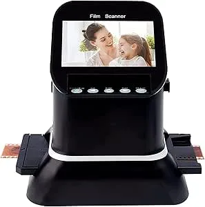 Digital Filmskanner, 120 HöGupplöSt, StöDer 5 Specifikationer FöR 120 Film, Lcd-SkäRm, Fotokonverterare