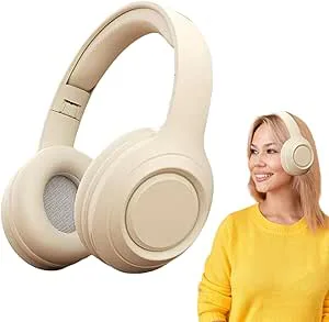 Lunaobrik Over-Ear hörlurar,Trådlösa hörlurar på örat |