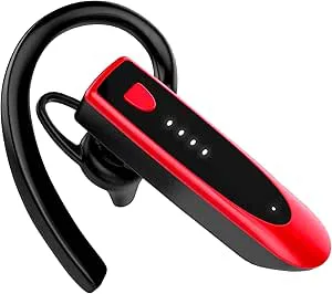 Atheewon handsfree Bluetooth-headset V5.4 med dubbel mikrofon