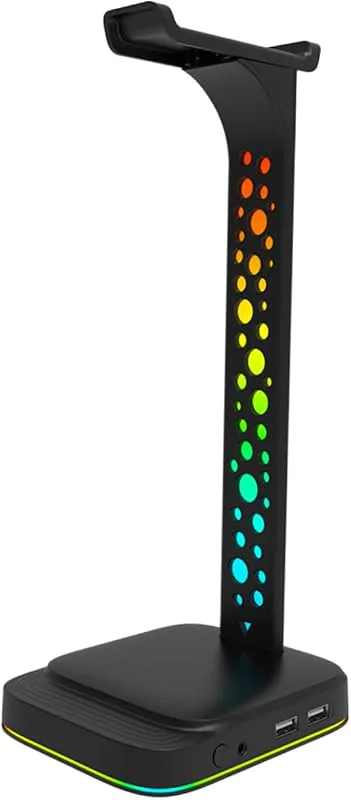 Hörlursstativ Led-Headsetstativ