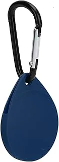 Silikon Skyddsskyddshylsa Antilost Locator Protector med karabiner för iOS (Midnattblå)