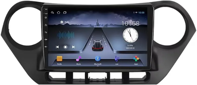 Android 14 Bilradio För Hyundai I10 2013 2014-2016