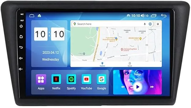 Android 14 Bilradio För Skoda Rapid 2013-2017